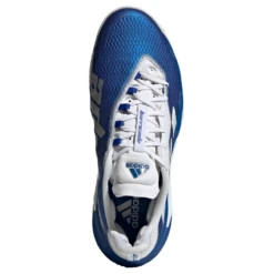 Adidas Barricade Men's Tennis Shoe (Royal Blue/Cloud White/Silver Metallic) -Head Store FZ3936 FTW photo top portrait white