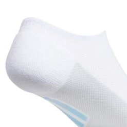 Adidas Women's Superlite 3 Stripe No-Show Socks (White) -Head Store FZ7061 4 HARDWARE Photography DetailView3 white