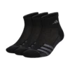Adidas Men's Superlite Quarter Crew Socks (Black)