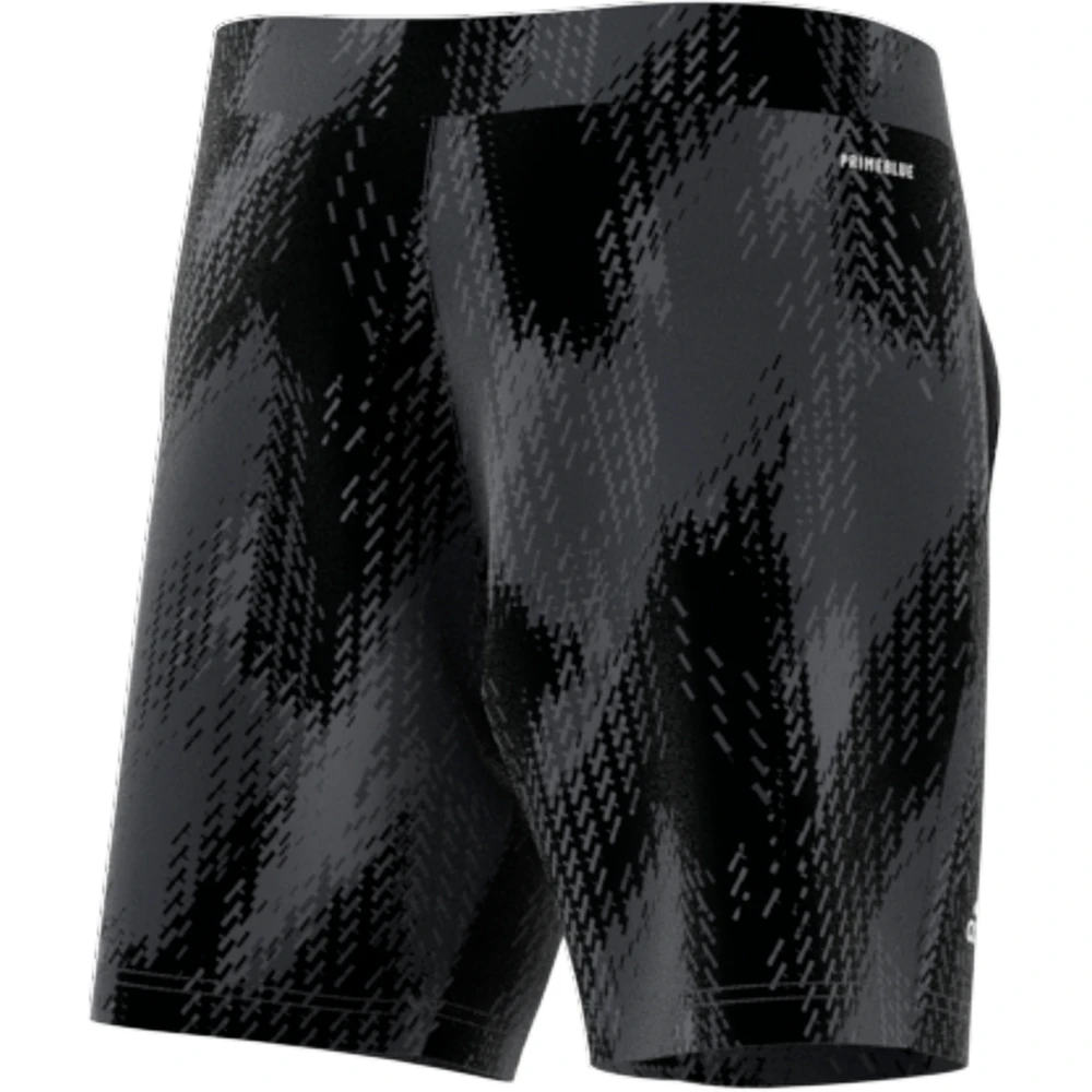 Adidas Men's Primeblue Printed 7 Inch Shorts (Grey Five/Black) 10 Adidas Men's Primeblue Printed 7 Inch Shorts (Grey Five/Black) - Image 10