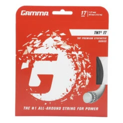 Gamma TNT2 17/1.27 Tennis String (Black)