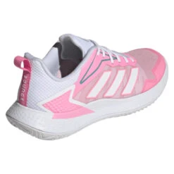 Adidas Defiant Speed Women's Tennis Shoe (Pink/White) -Head Store GV9529 7 FOOTWEAR Photography BackLateralTopView transparent
