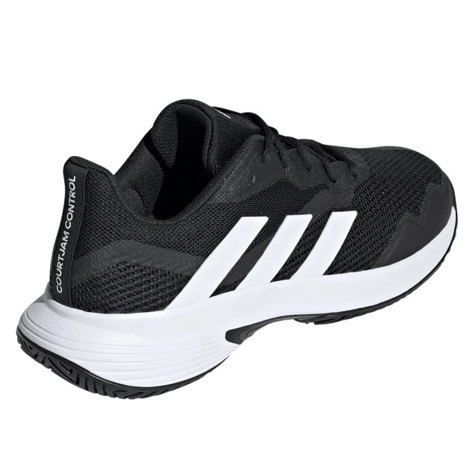 Adidas CourtJam Control Men's Tennis Shoe (Core Black/Cloud White) 7 Adidas CourtJam Control Men's Tennis Shoe (Core Black/Cloud White) - Image 7