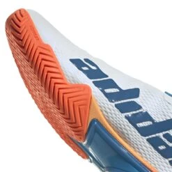 Adidas Barricade Men's Tennis Shoe (Blue/White/Orange) -Head Store GW2963 9 FOOTWEAR Photography DetailView2 white