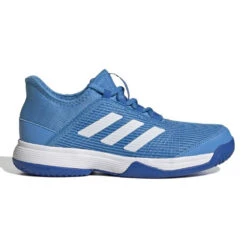 Head Store 9 Adidas Adizero Club Junior Tennis Shoe (Pulse Blue/Cloud White)