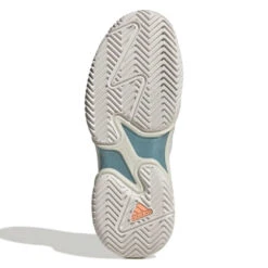 Adidas Barricade Parley Women's Tennis Shoe (White/Grey) -Head Store GX6417 4 FOOTWEAR Photography BottomView white