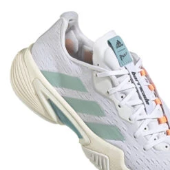 Adidas Barricade Parley Women's Tennis Shoe (White/Grey) -Head Store GX6417 8 FOOTWEAR Photography DetailView1 white
