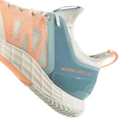 Adidas Adizero Ubersonic 4 Parley Men's Tennis Shoes (White/Beam Orange) -Head Store GX9623 9 FOOTWEAR Photography DetailView2 white