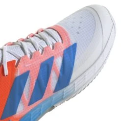 Adidas Adizero Ubersonic 4 Men's Tennis Shoe (White/Blue/Red) -Head Store GY3317 8 FOOTWEAR Photography DetailView1 white