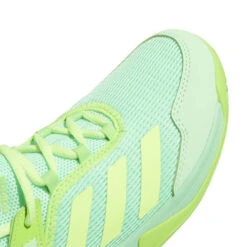 Adidas Ubersonic 4 Junior Tennis Shoe (Beam Green/Signal Green) 15 Adidas Ubersonic 4 Junior Tennis Shoe (Beam Green/Signal Green) -Head Store GY4019 9 FOOTWEAR Photography DetailView2 white