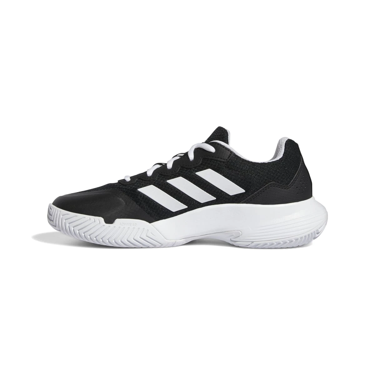 Adidas GameCourt 2 Women's Tennis Shoe (Black/White) 2 Adidas GameCourt 2 Women's Tennis Shoe (Black/White) - Image 2