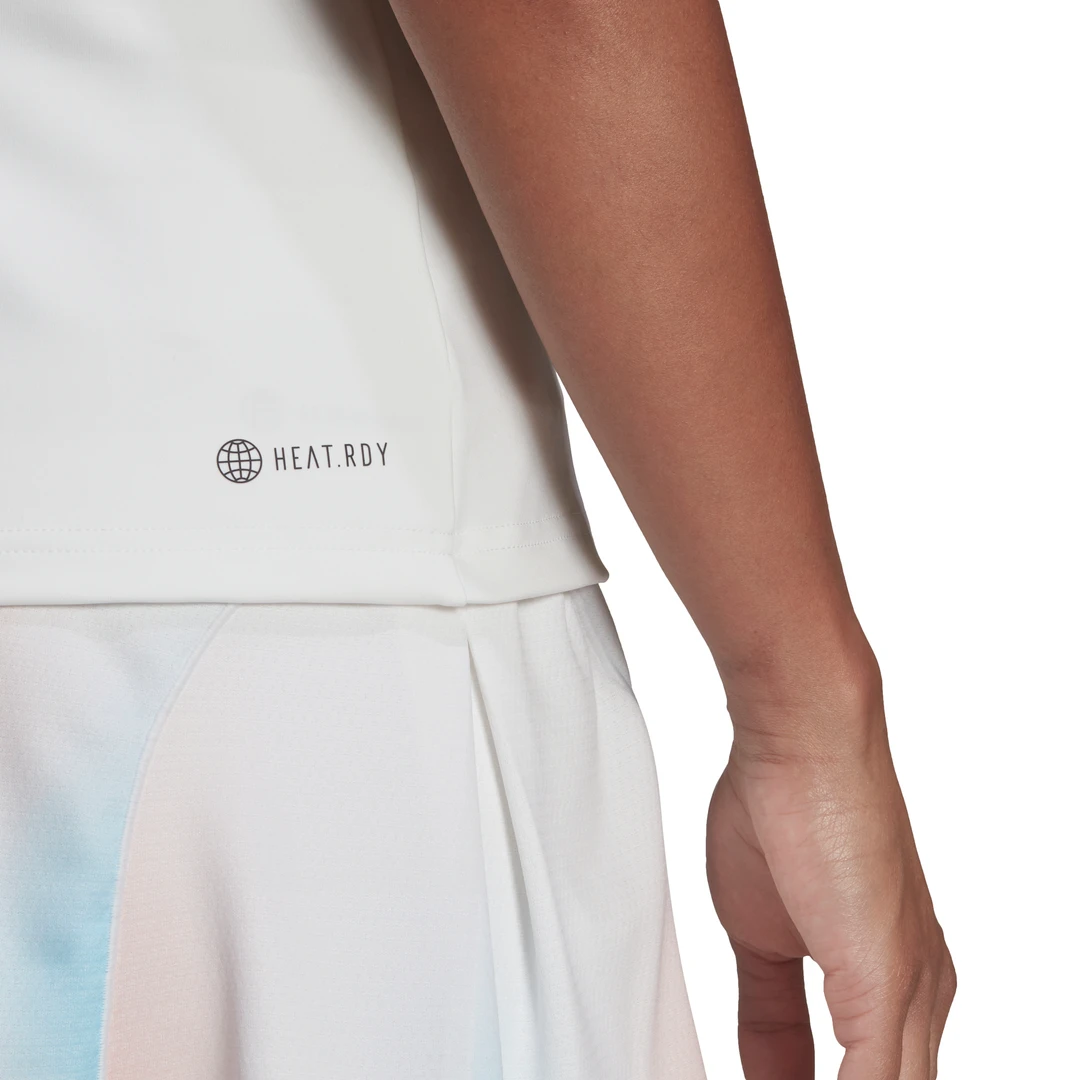 Adidas Women's Tennis Y-Tank Top (White) 7 Adidas Women's Tennis Y-Tank Top (White) - Image 7