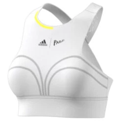 Adidas Women's LDN Crop Top (White/Impyel) -Head Store HF6319 1 APPAREL 3D Rendering StandardView white
