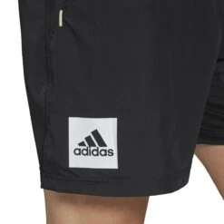 Adidas Men's Paris Heat.Rdy 7-Inch Shorts (Black) -Head Store HG4203 7 APPAREL OnModel DetailView1 white