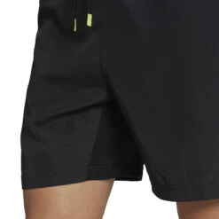 Adidas Men's Paris Heat.Rdy 7-Inch Shorts (Black) -Head Store HG4203 8 APPAREL OnModel DetailView2 white