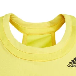 Adidas Girl's Club Tank Top (Beam Yellow) -Head Store HN6304 6 APPAREL Photography DetailView3 transparent