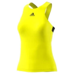 Adidas Women's Y-Tank Top (Beam Yellow/Black) -Head Store HP0721 1 APPAREL 3D Rendering StandardView white
