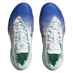 Adidas Barricade Women's Tennis Shoe (Blue/Purple) -Head Store HP7417 3 FOOTWEAR Photography TopPortraitView transparent