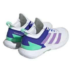 Adidas Adizero Ubersonic 4 Women's Tennis Shoe (White) -Head Store HQ8390 7 FOOTWEAR Photography BackLateralTopView transparent