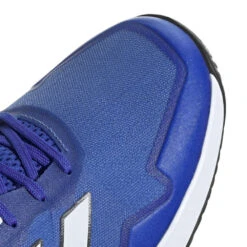 Adidas Defiant Speed Men's Tennis Shoe (Blue/White) -Head Store HQ8455 9 FOOTWEAR Photography DetailView2 transparent