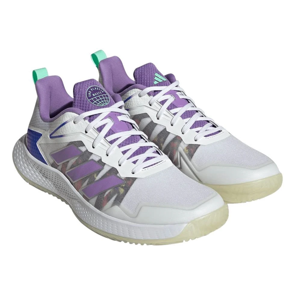 Adidas Defiant Speed Women's Tennis Shoe (White) 3 Adidas Defiant Speed Women's Tennis Shoe (White) - Image 3