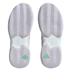 Adidas CourtJam Control Women's Tennis Shoe (Blue/White) 11 Adidas CourtJam Control Women's Tennis Shoe (Blue/White) -Head Store HQ8471 4 FOOTWEAR Photography BottomView transparent