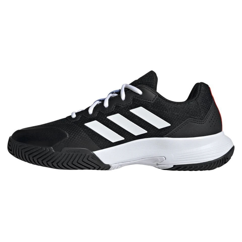 Adidas GameCourt 2 Men's Tennis Shoe (Black/White) 2 Adidas GameCourt 2 Men's Tennis Shoe (Black/White) - Image 2