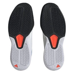 Adidas Courtflash Speed Men's Tennis Shoe (White/Black) -Head Store HQ8481 4 FOOTWEAR Photography BottomView transparent