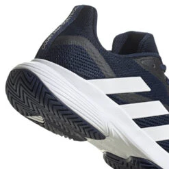 Adidas CourtJam Control Men's Tennis Shoe (Navy/White) -Head Store HQ8808 8 FOOTWEAR Photography DetailView1 transparent