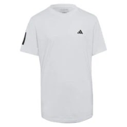 Adidas Boy's 3 Stripe Club Top (White)