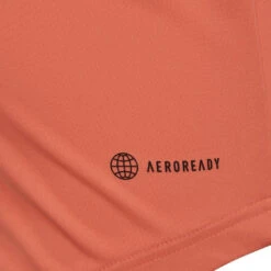 Adidas Boy's 3 Stripe Club Top (Orange) 9 Adidas Boy's 3 Stripe Club Top (Orange) -Head Store HR4288 5 APPAREL Photography DetailView2 transparent