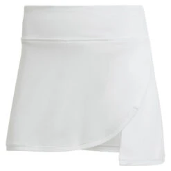 Adidas Women's Club Skirt (White) -Head Store HS1455 2 APPAREL Photography FrontCenterView transparent