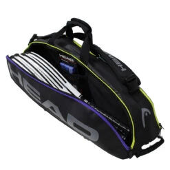 Head Tour Team Combi 6 Pack Racquet Bag (Black/Purple) 7 Head Tour Team Combi 6 Pack Racquet Bag (Black/Purple) -Head Store Head 6 Combi 3