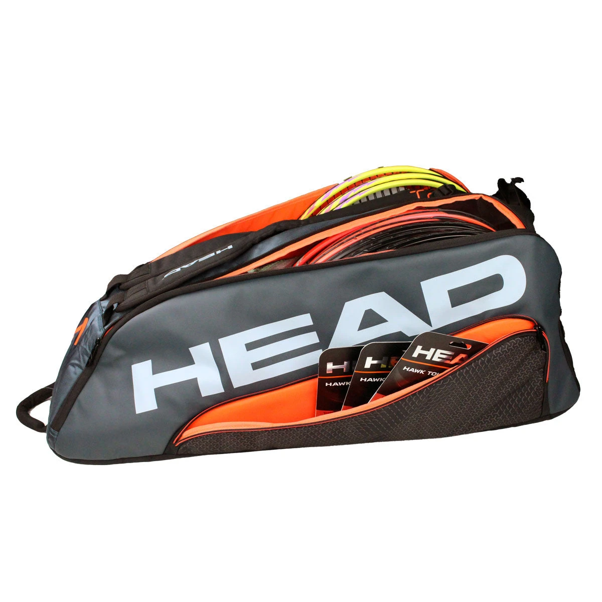 Head Tour Team Supercombi 9 Pack Racquet Bag (Black/Grey) 4 Head Tour Team Supercombi 9 Pack Racquet Bag (Black/Grey) - Image 4