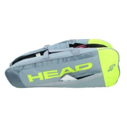 Head Core Pro 3 Pack Racquet Bag (Grey/Yellow) -Head Store IMG 2944
