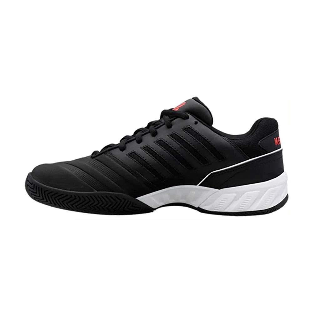 K-Swiss BigShot Light 4 Men's Tennis Shoe (Black/White/Red) 3 K-Swiss BigShot Light 4 Men's Tennis Shoe (Black/White/Red) - Image 3