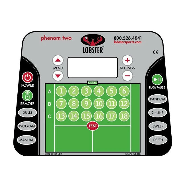 Lobster Phenom 2 Professional Tennis Ball Machine 2 Lobster Phenom 2 Professional Tennis Ball Machine - Image 2