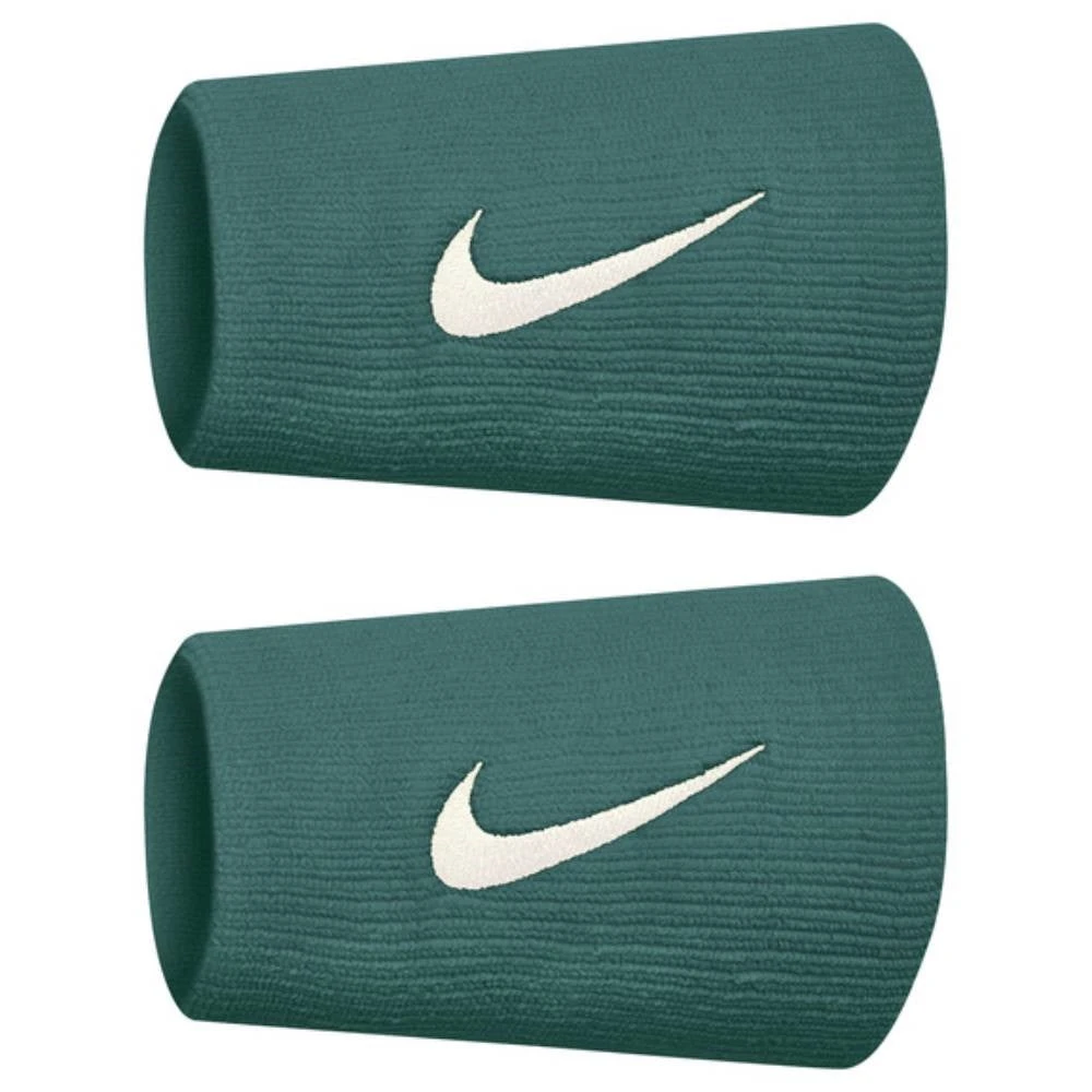 Nike Tennis Premier Doublewide Wristband (Mineral Teal/White) 1 Nike Tennis Premier Doublewide Wristband (Mineral Teal/White)