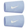 Nike Tennis Premier Doublewide Wristband (Blue/White)