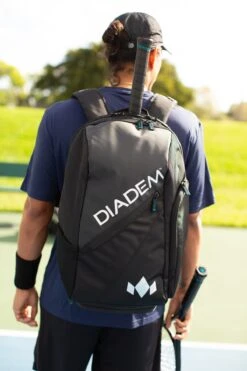 Diadem Nova Tour Backpack Racquet Bag (Black/Chrome) -Head Store Nova Backpack 2 1800x1800 c8006b4e 4e17 43eb 87f5 3a975f8b804d