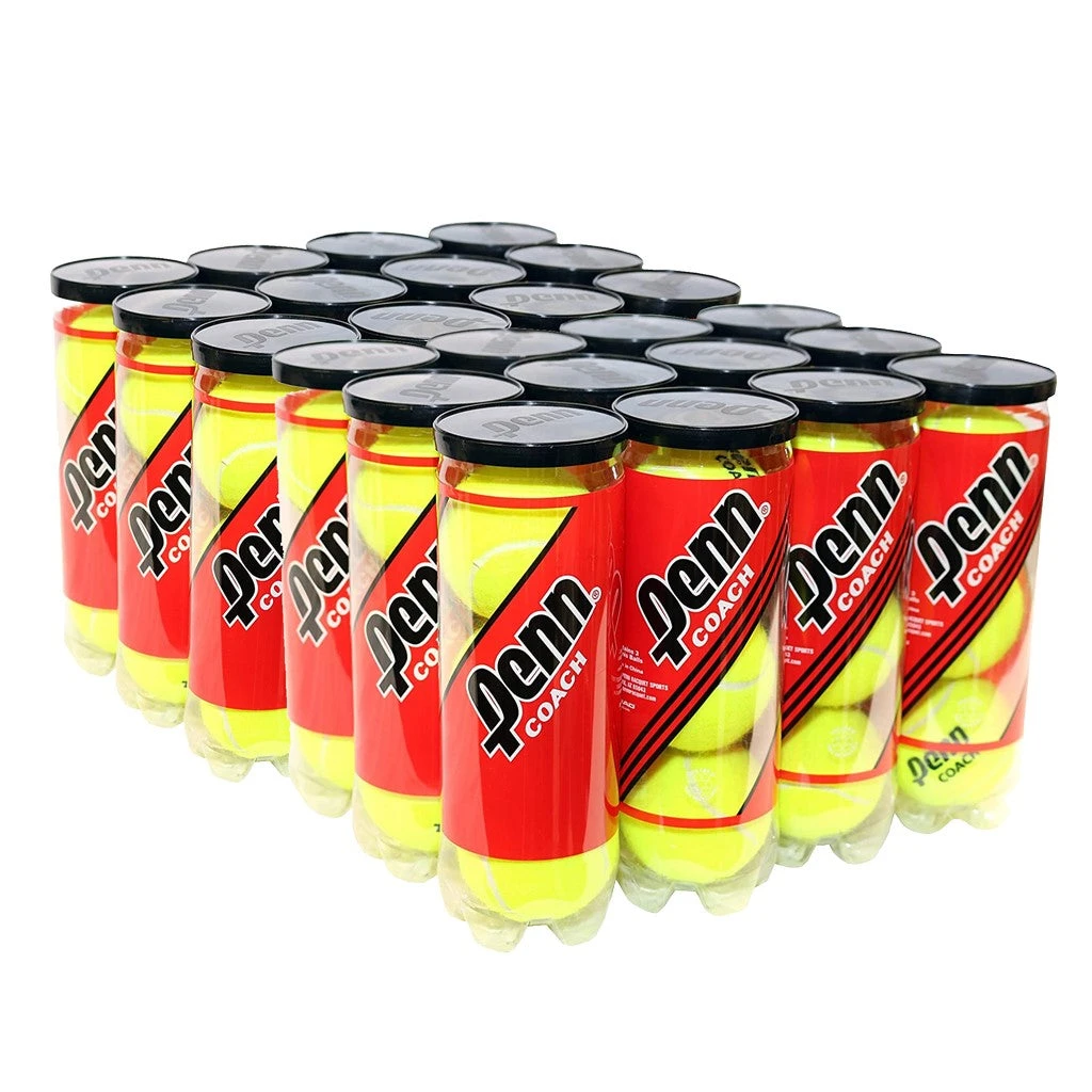 Penn Coach Teaching Tennis Balls - 24 Can Case 1 Penn Coach Teaching Tennis Balls - 24 Can Case