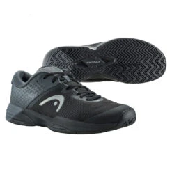Head Revolt Evo 2.0 Men's Tennis Shoe (Black/Grey) -Head Store Presentation 273202 Revolt Evo 2.0 Men BKGR 1 2