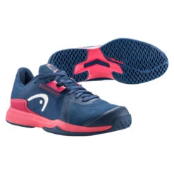 Head Sprint Team 3.5 Women's Tennis Shoe (Navy) -Head Store Presentation 274302 Sprint Team 3.5 Women DBAZ 1 2