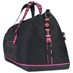 Head Coco Duffel 8 Pack Racquet Bag (Black/Pink) 6 Head Coco Duffel 8 Pack Racquet Bag (Black/Pink) -Head Store Presentation 283651 Coco Duffle Bag BKPK 3 1