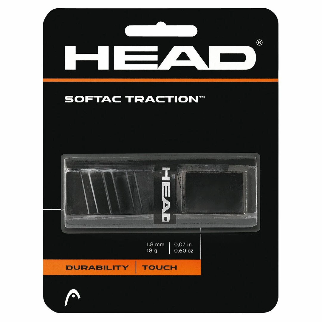 Head SoftTac Traction Replacement Grip (Black) 1 Head SoftTac Traction Replacement Grip (Black)