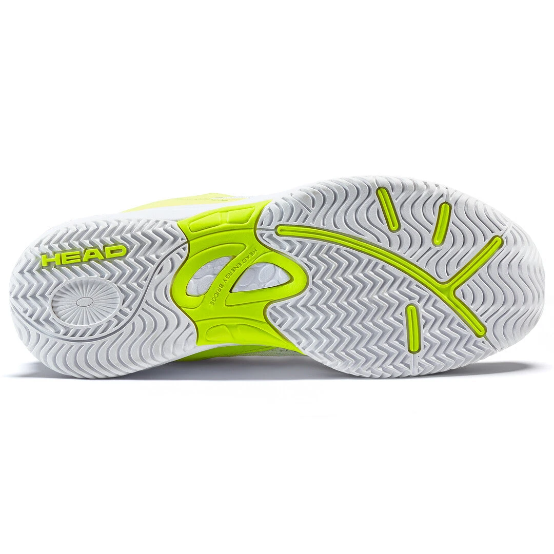Head Sprint 3.0 Junior Tennis Shoe (White/Yellow) 2 Head Sprint 3.0 Junior Tennis Shoe (White/Yellow) - Image 2