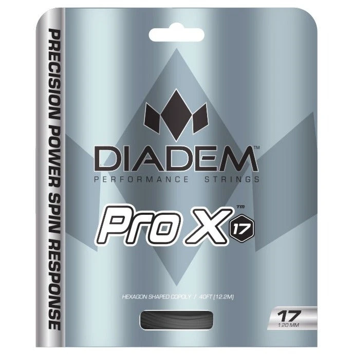 Diadem Pro X 17/1.20 Tennis String (Silver) 1 Diadem Pro X 17/1.20 Tennis String (Silver)