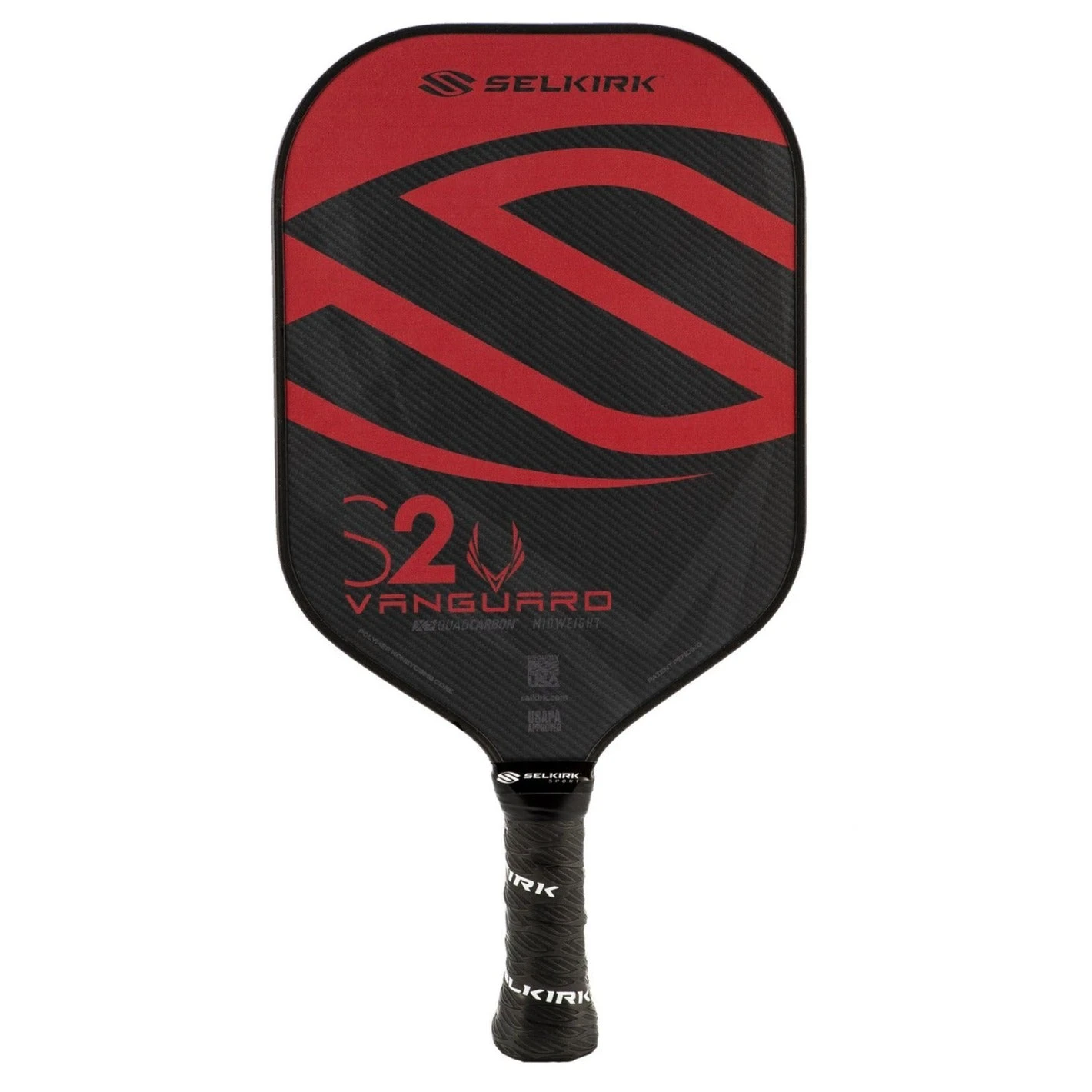 Selkirk Vanguard Hybrid S2 Midweight (Black/Crimson) 1 Selkirk Vanguard Hybrid S2 Midweight (Black/Crimson)