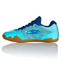 Salming Hawk Women's Indoor Court Shoe (Turquoise/Limoges Blue) 7 Salming Hawk Women's Indoor Court Shoe (Turquoise/Limoges Blue) -Head Store Salming Hawk Deco Mint Limoges c