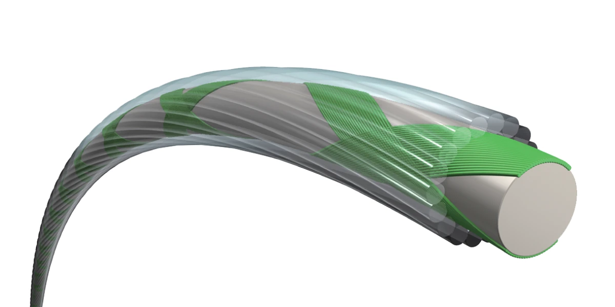 Prince Synthetic Gut 15L/1.35 Duraflex Tennis String (White) 2 Prince Synthetic Gut 15L/1.35 Duraflex Tennis String (White) - Image 2